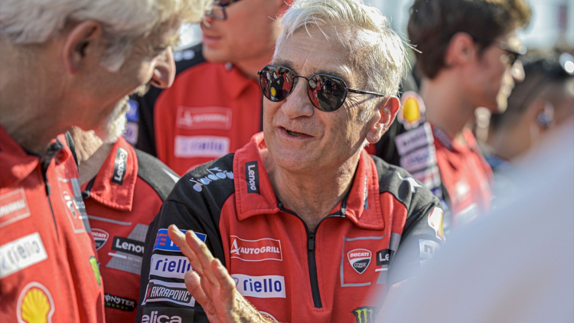 Davide Tardozzi, en 2025 con Ducati