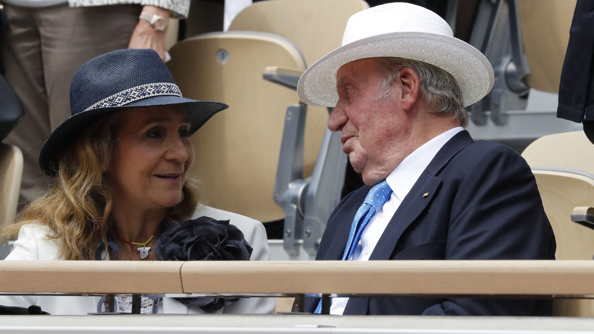 El rey Juan Carlos y la infanta Elena en una imagen de archivo