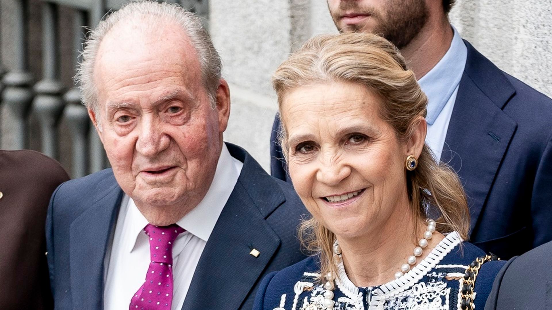 El rey Juan Carlos y la infanta Elena en una imagen de archivo