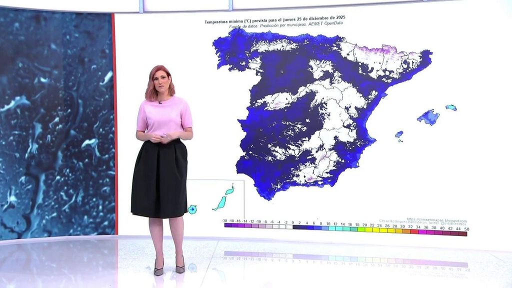 El invierno llega a España con frío y adelanta una Navidad blanca