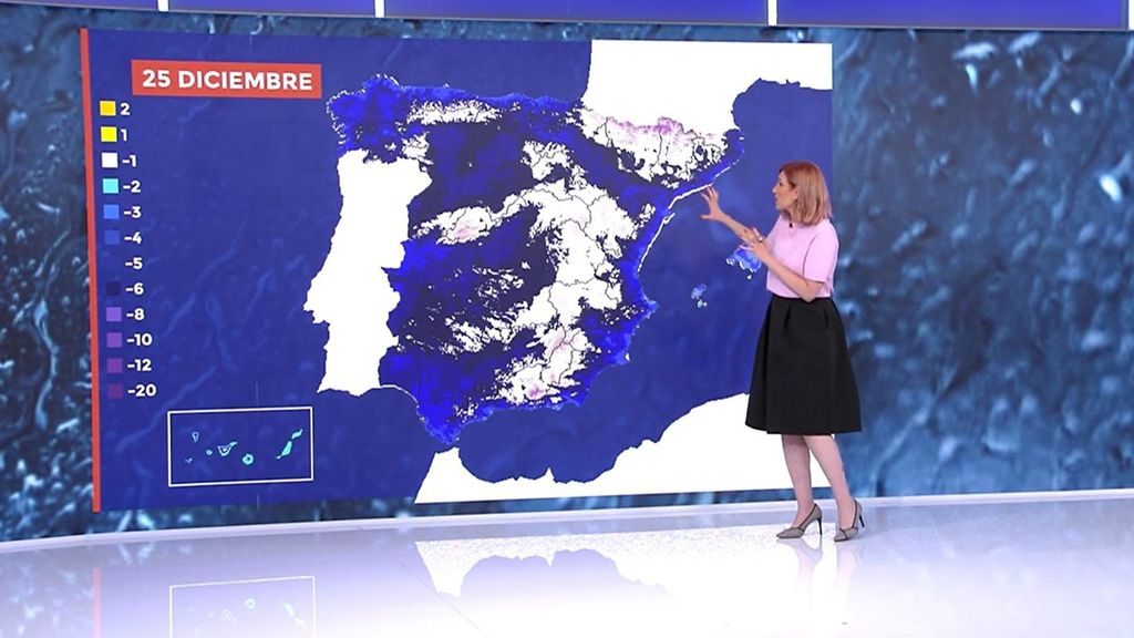 España se enfrenta a un desplome invernal de temperaturas y nevadas: un 'tren siberiano' podría llegar en Navidad
