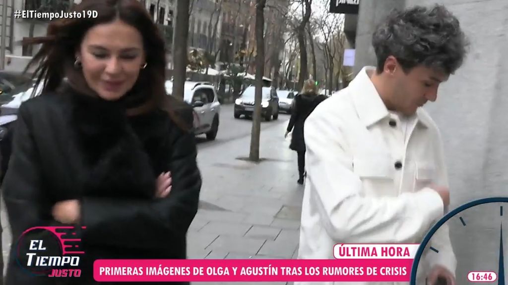 Las primeras imágenes de Olga Moreno y Agustín tras los rumores de crisis: "Llama la atención la frialdad"