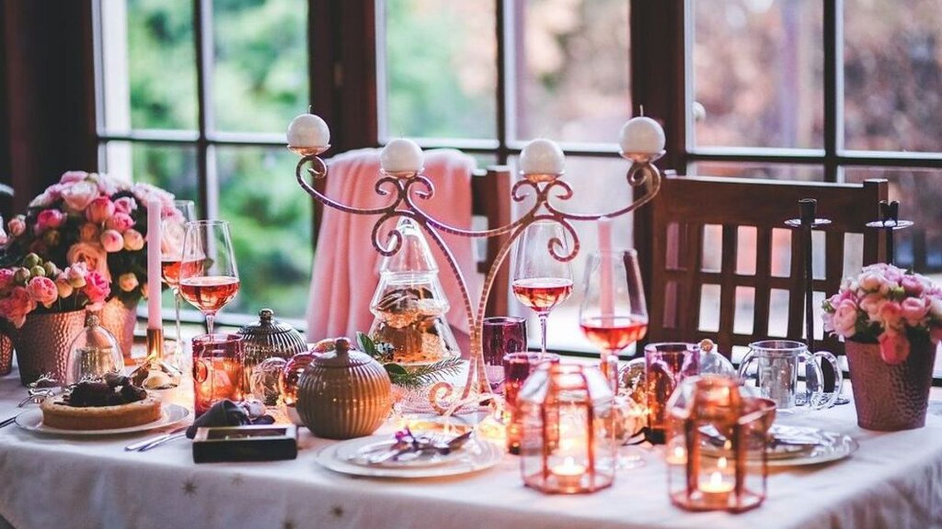 Sillas vacías en Navidad