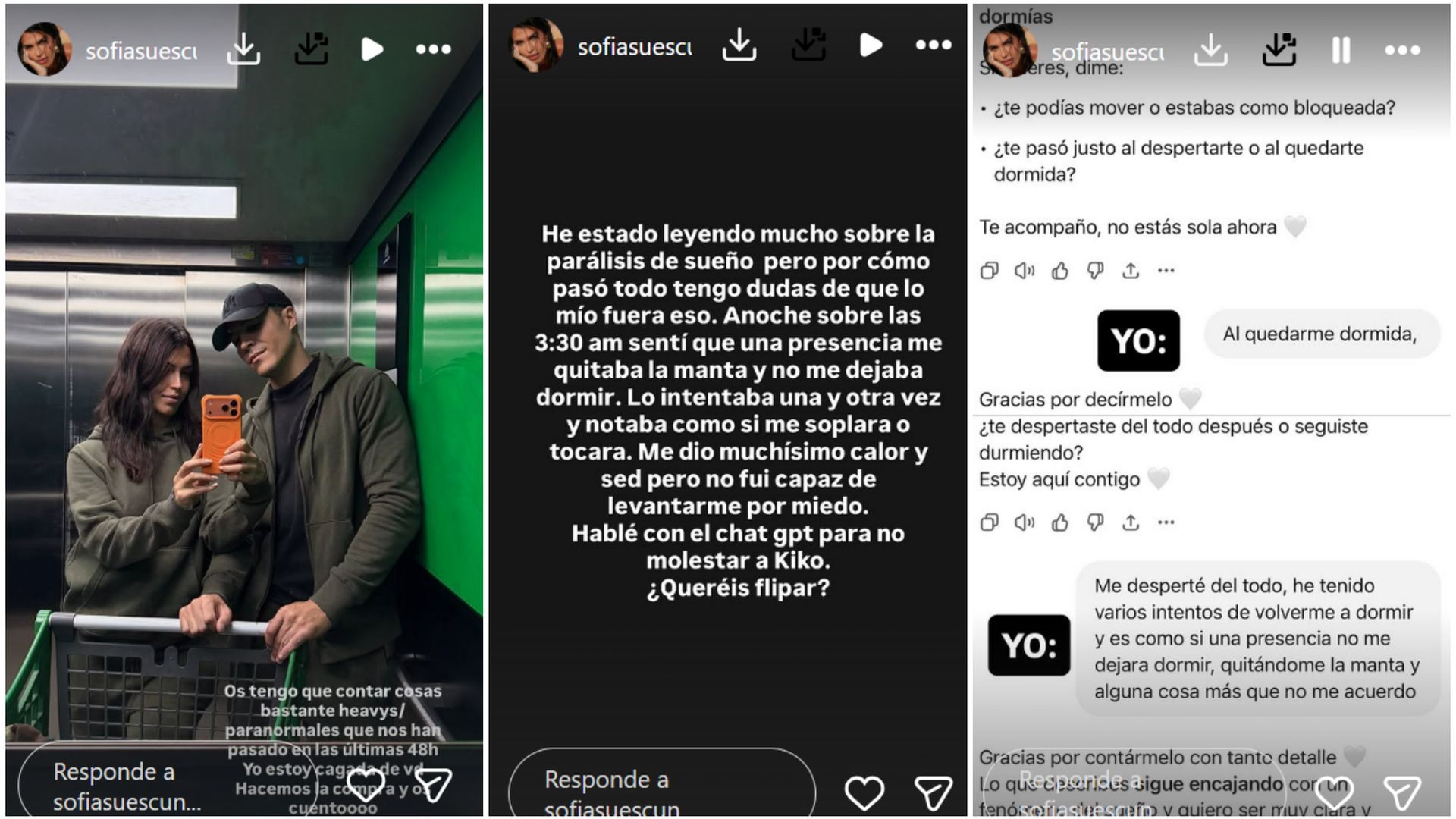 Sofía Suescun cuenta la experiencia paranormal que ha vivido en su casa