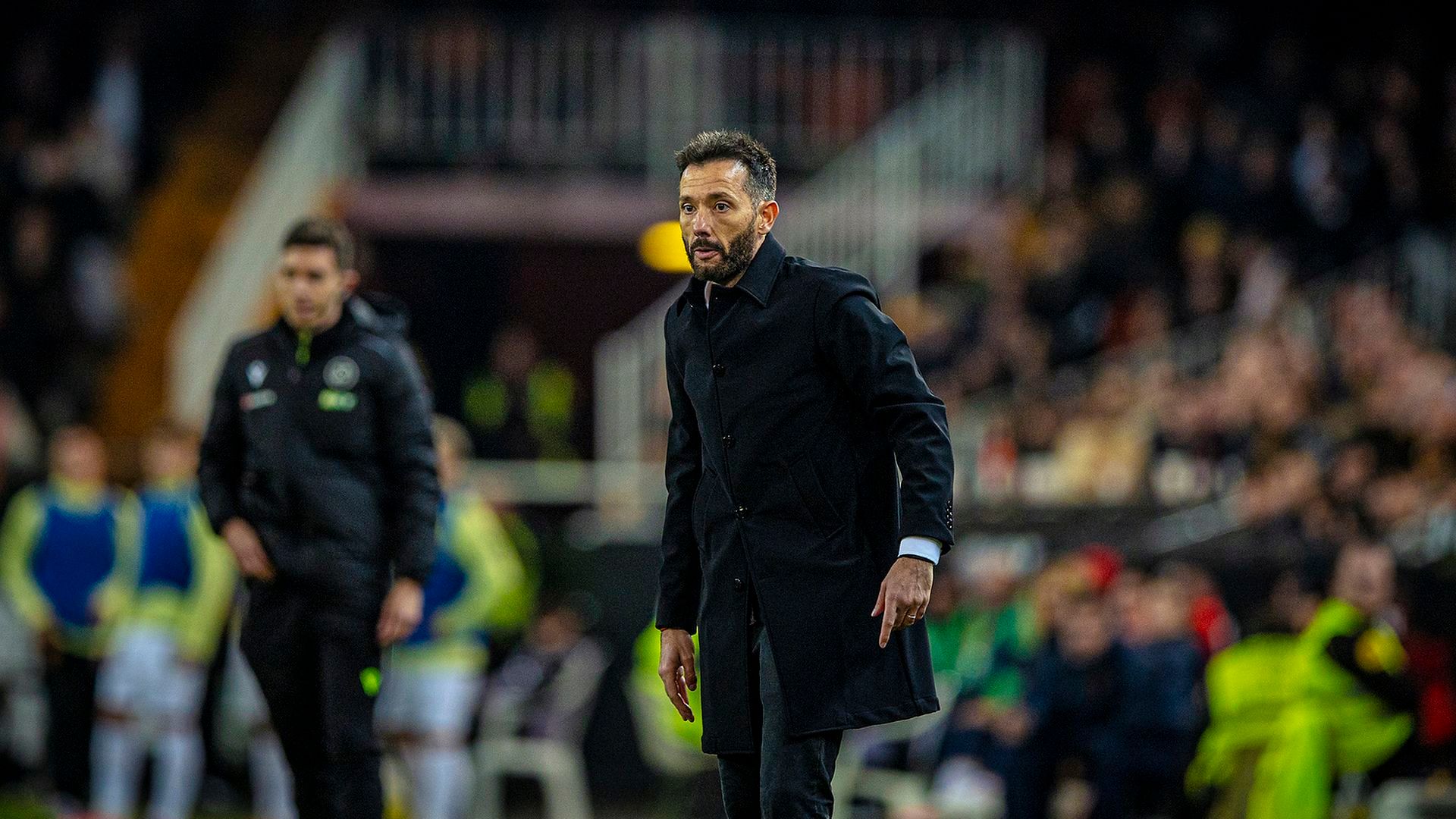 Carlos Corberán ante el Mallorca