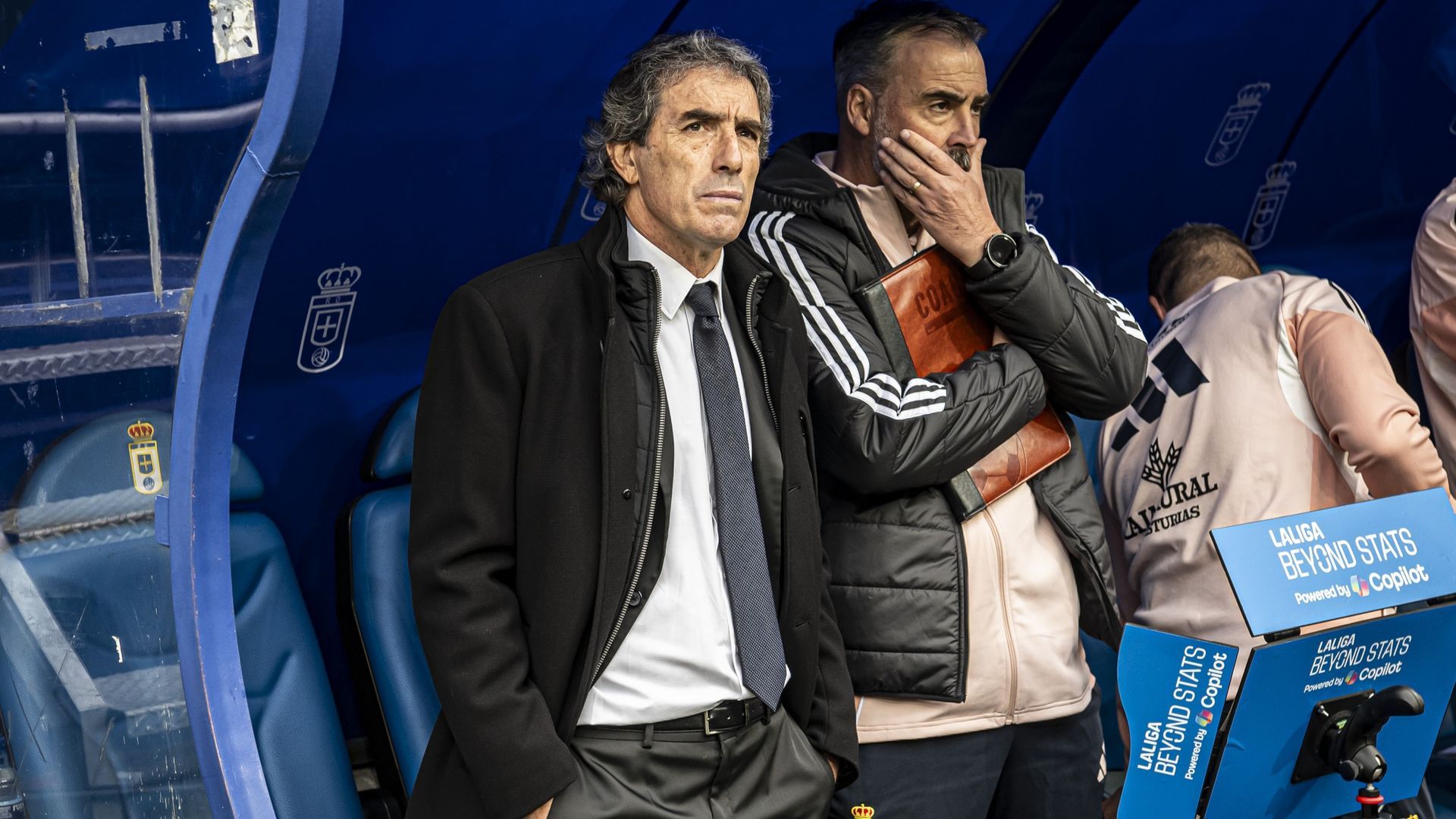 Guillermo Almada, entrenador del Real Oviedo. Guillermo Almada, entrenador del Real Oviedo.