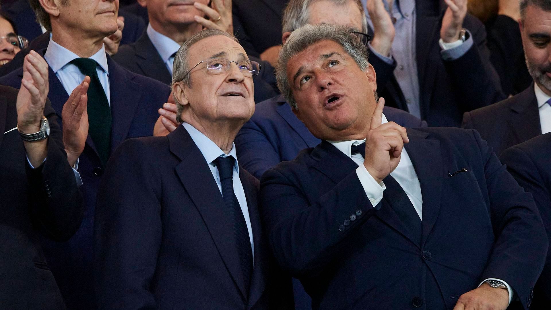 Joan Laporta y Florentino Pérez