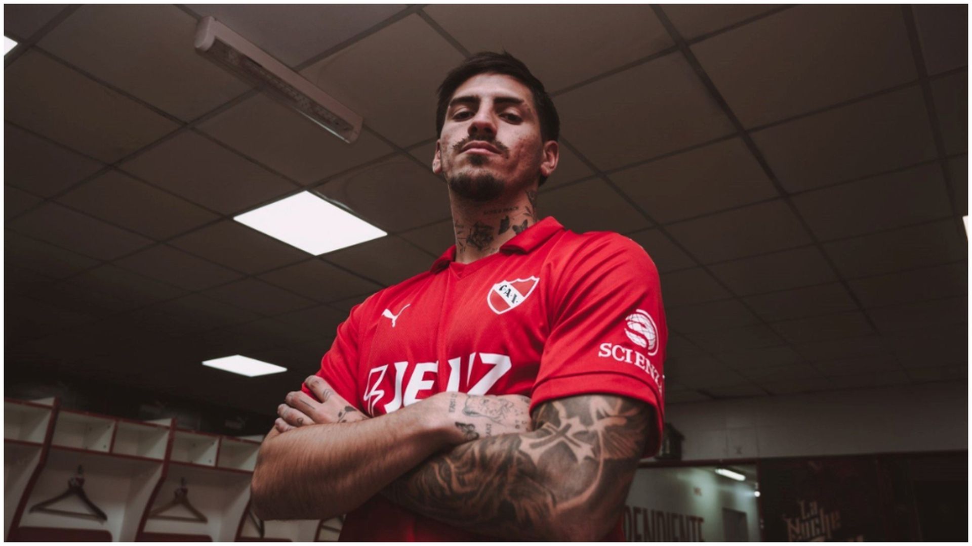 Kevin Lomónaco, jugador del Independiente