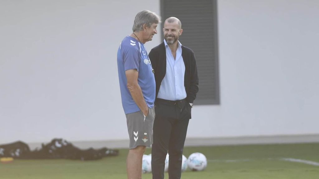 Manu Fajardo con Manuel Pellegrini | 10/10/25