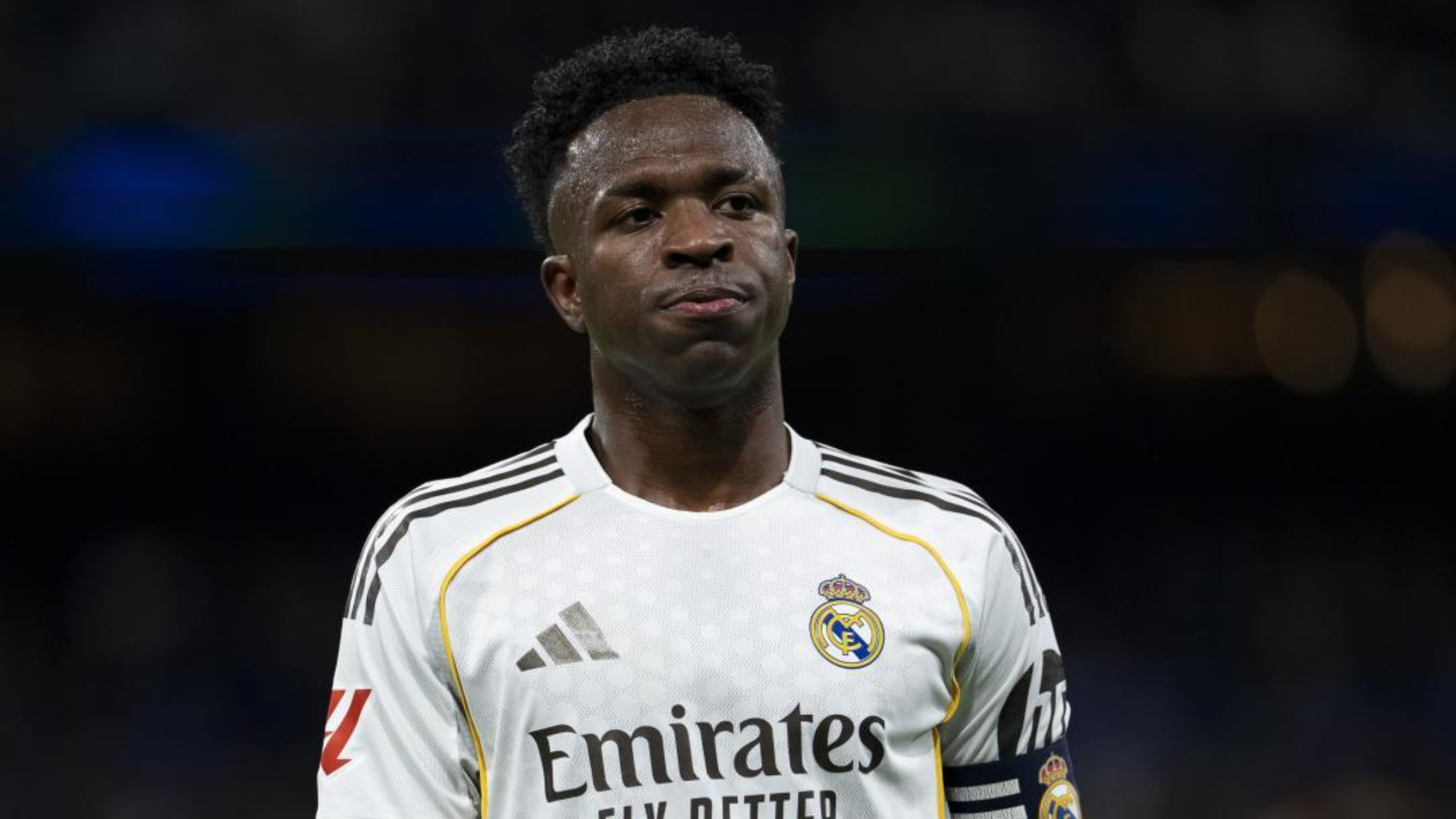 Vinicius, en el Real Madrid-Sevilla