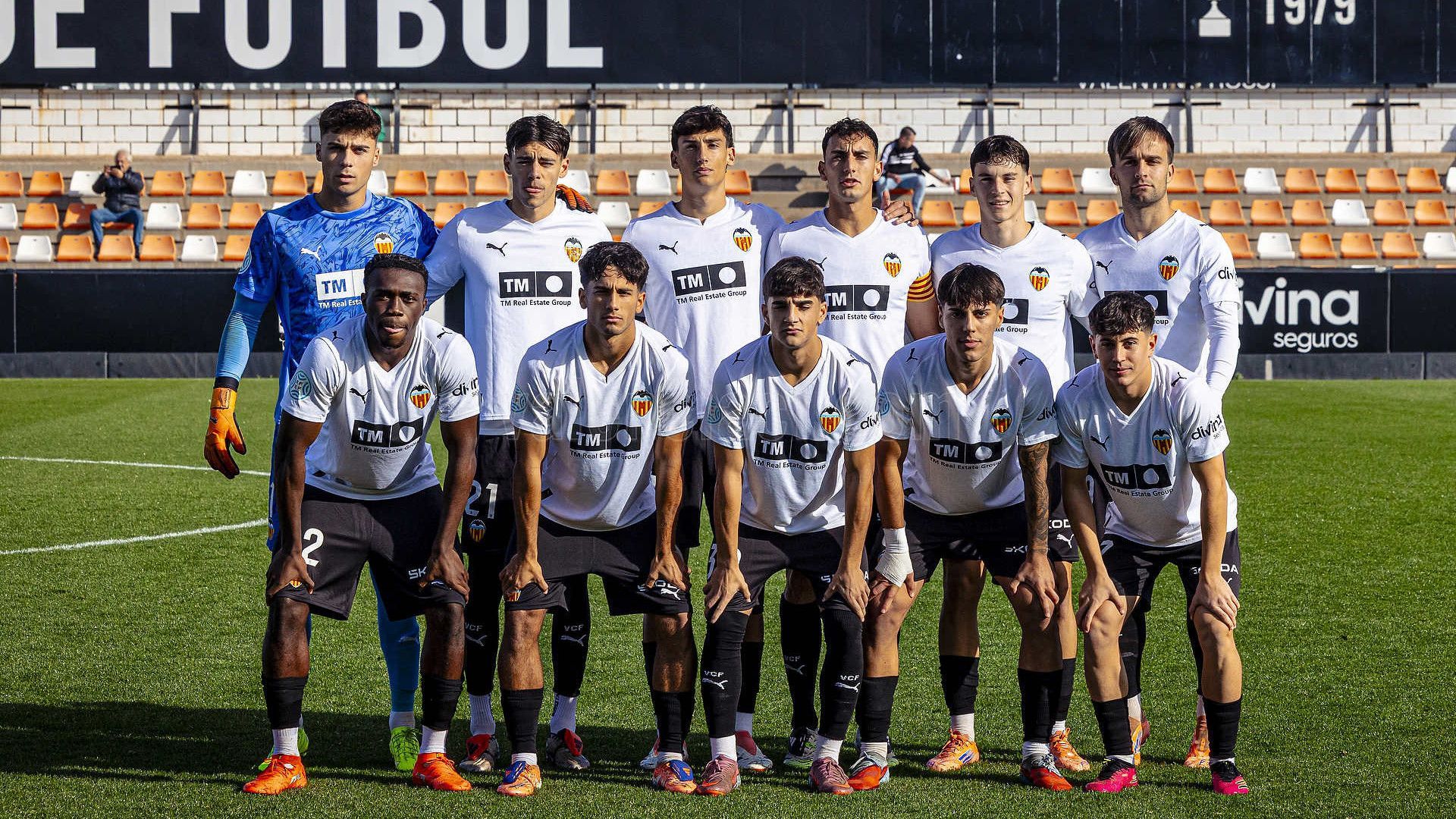 Victoria del VCF Mestalla ante el Olot