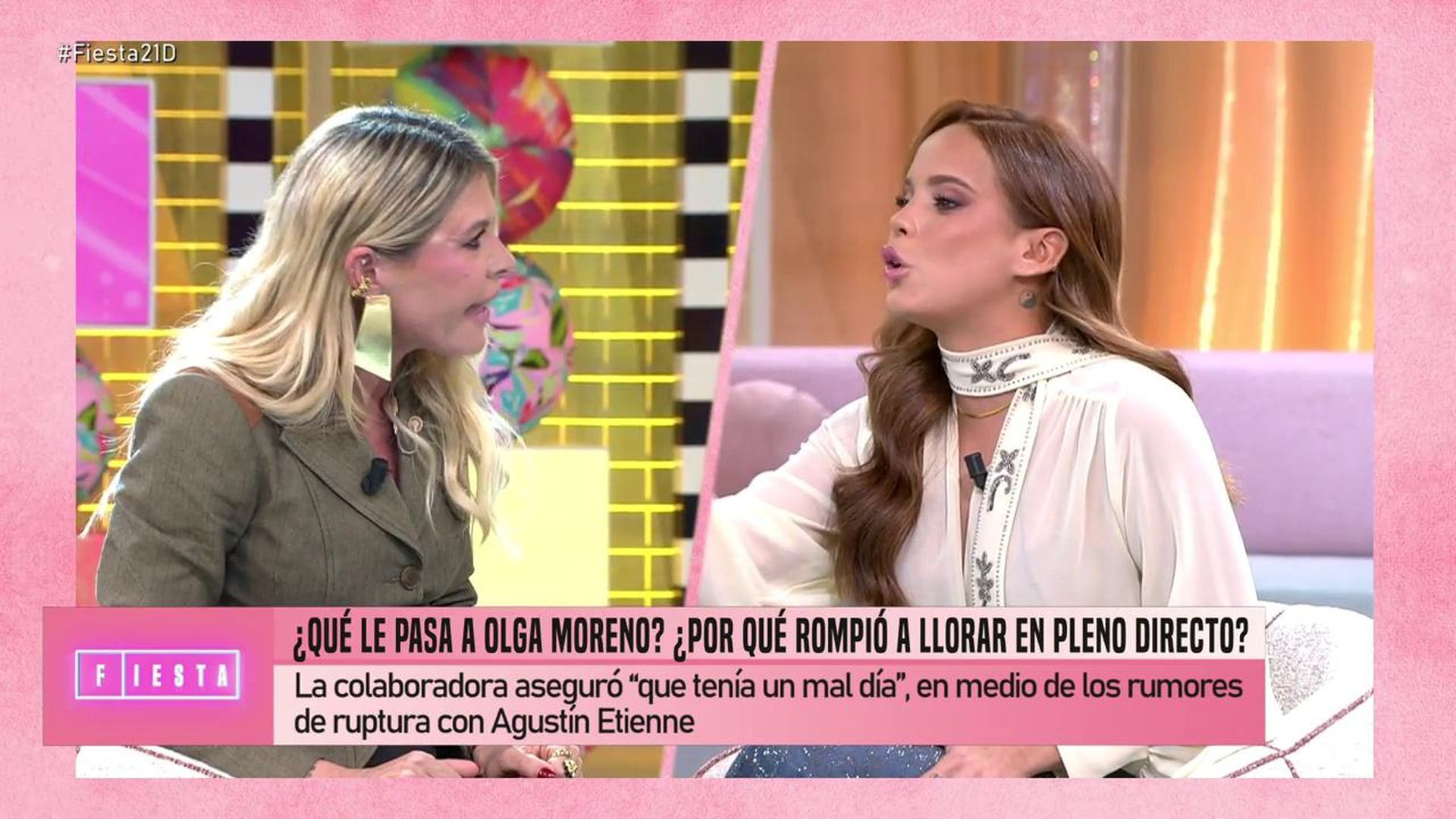 Ana Luque se enfrenta a Gloria Camila por defender a Olga Moreno