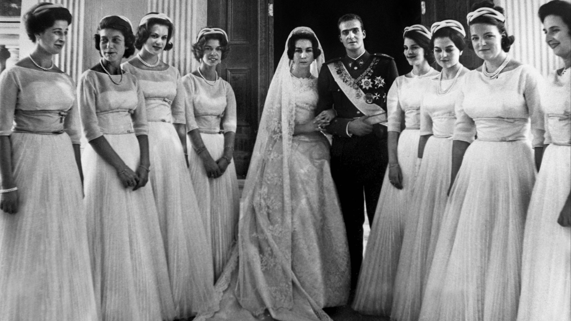 Tatiana Radziwill fue una de las damas de honor de la reina