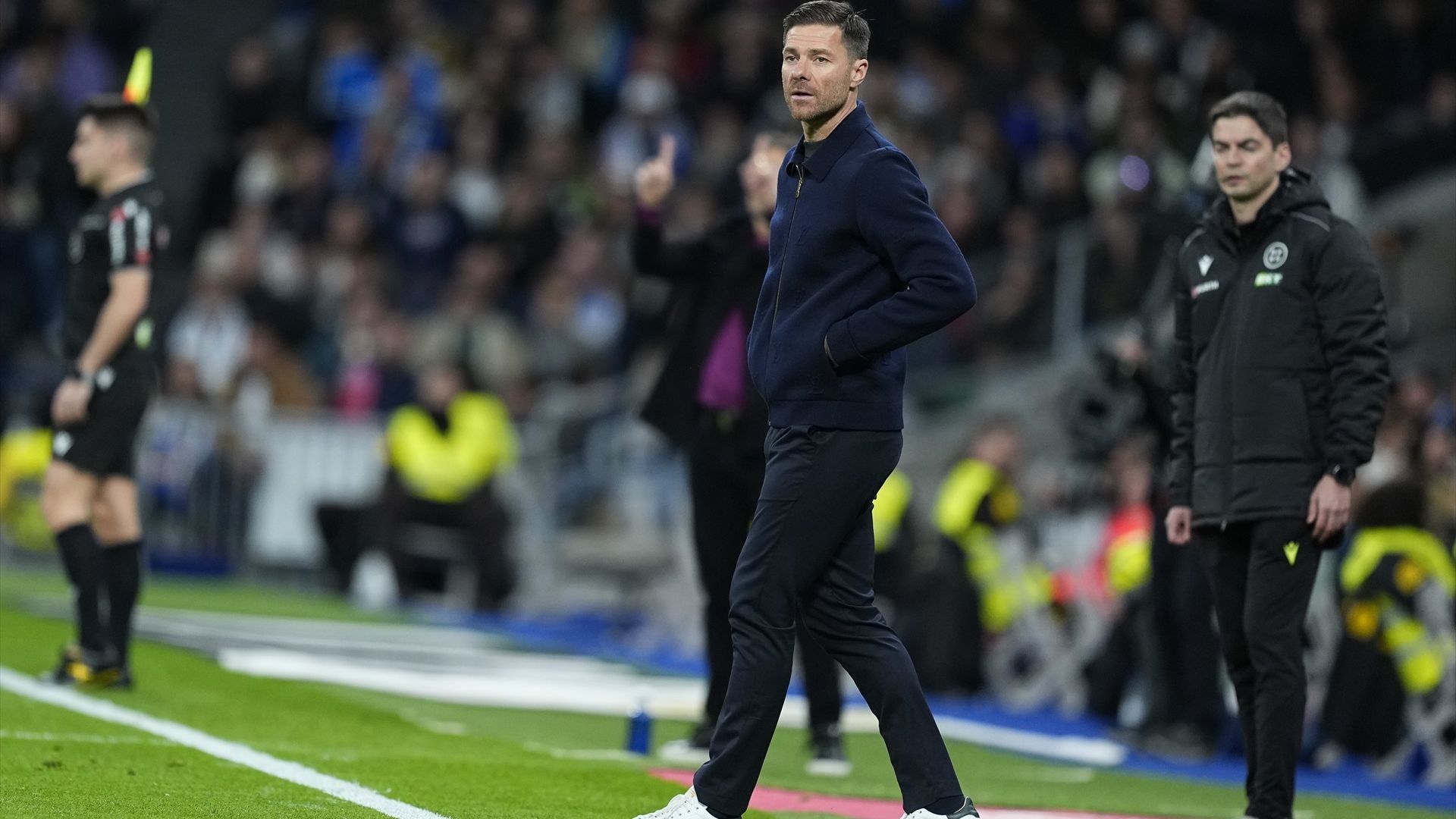 Xabi Alonso, durante el Real Madrid-Sevilla