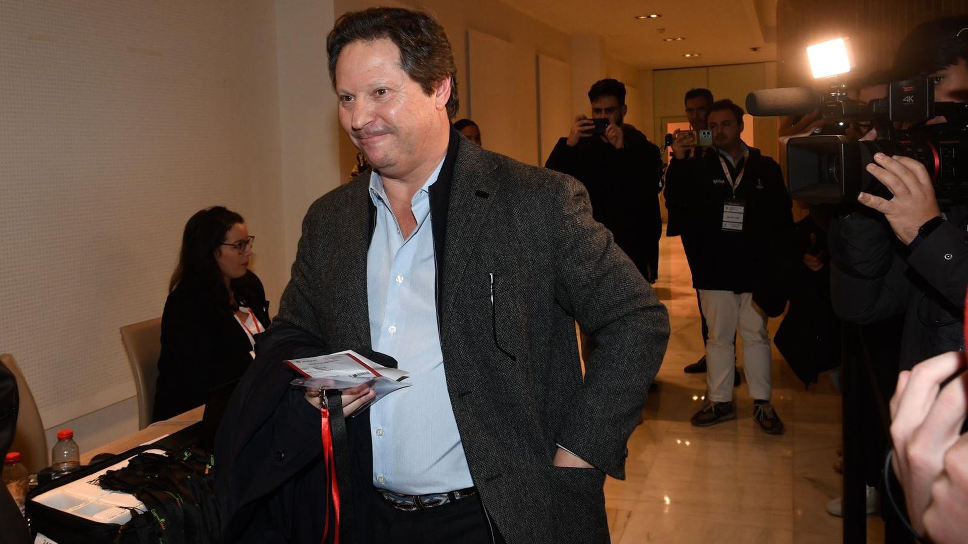 Antonio Lappí, en la Junta del Sevilla 2025