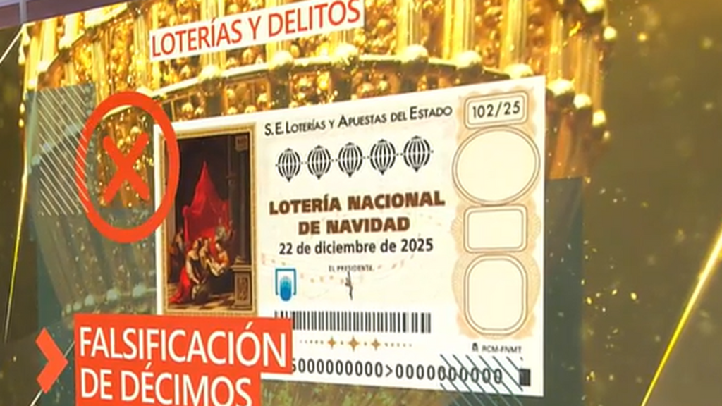 Los 4 delitos por los que puedes entrar en la cárcel por culpa de la Lotería de Navidad