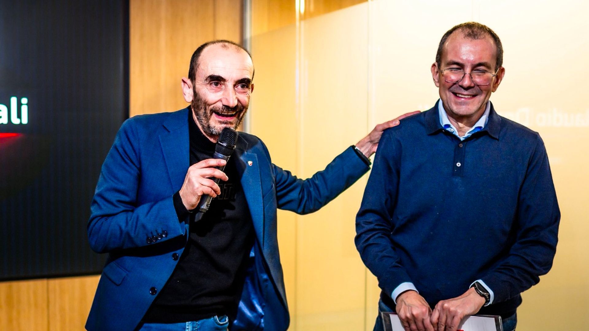 Claudio Domenicali, en un acto de Ducati