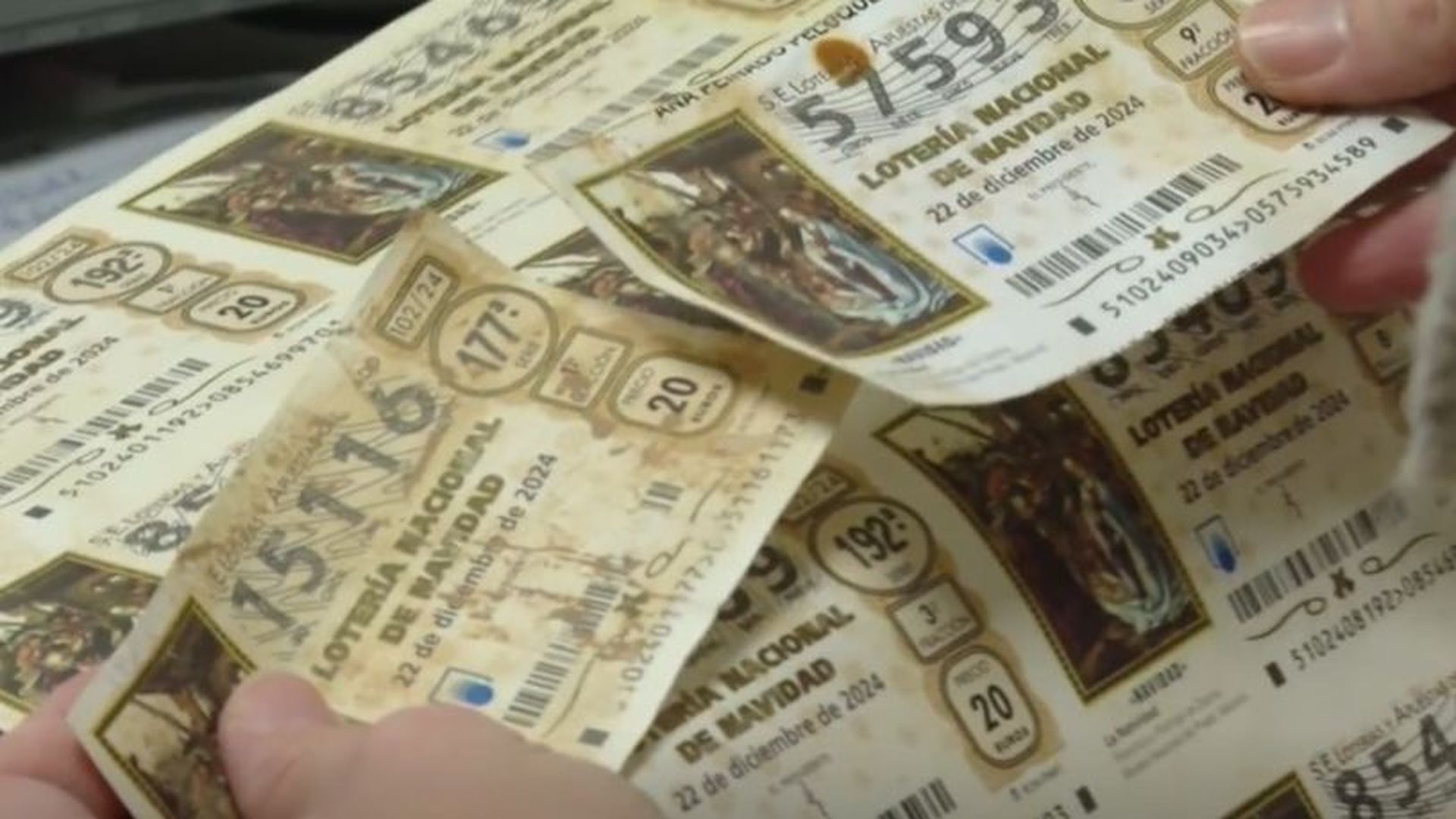 Décimos de Lotería de Navidad 2024