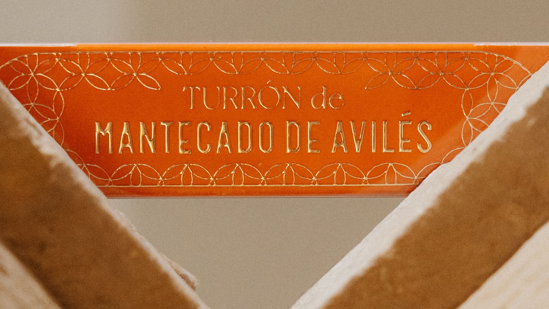 Turrón de mantecado de Avilés