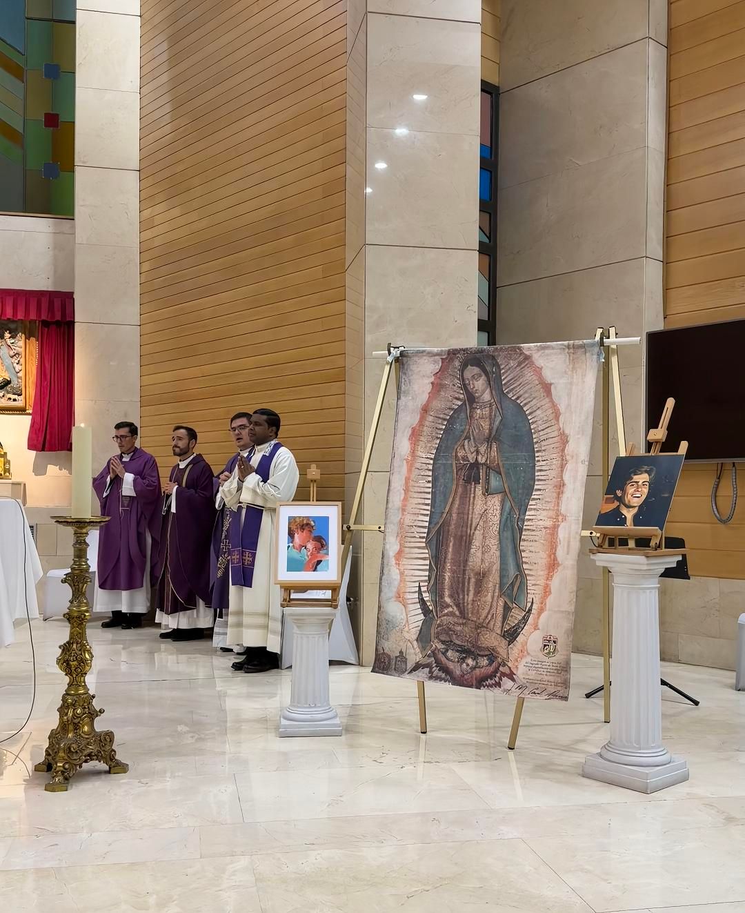 El entierro de Pedro Cadahía, prometido de Manuela Ochoa