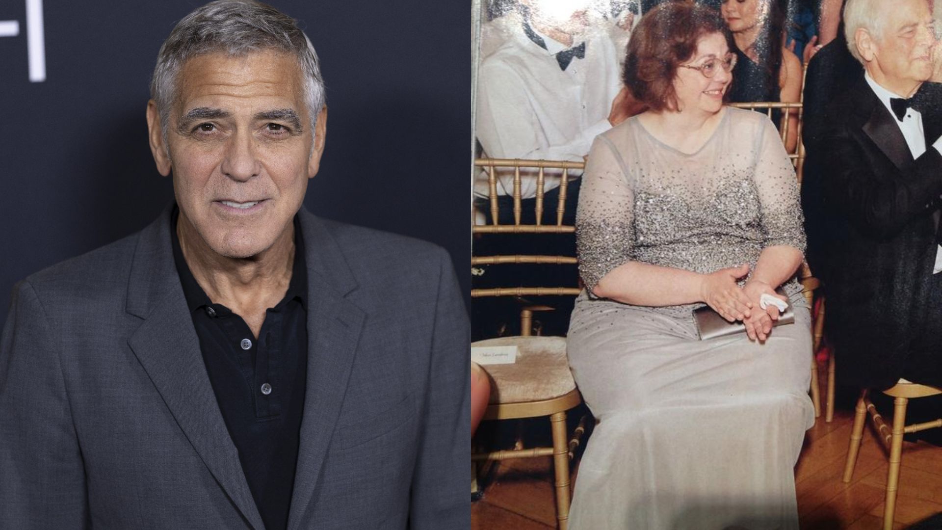 George Clooney y su hermana Ada