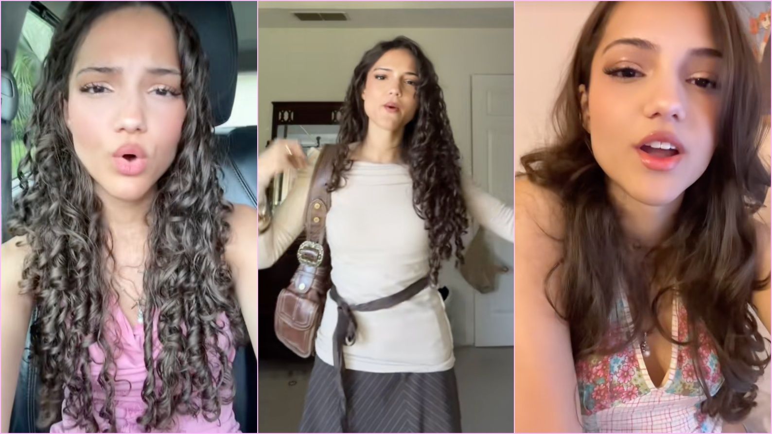 Imágenes de la cuenta de Tik Tok de Ruth Iglesias Keitt