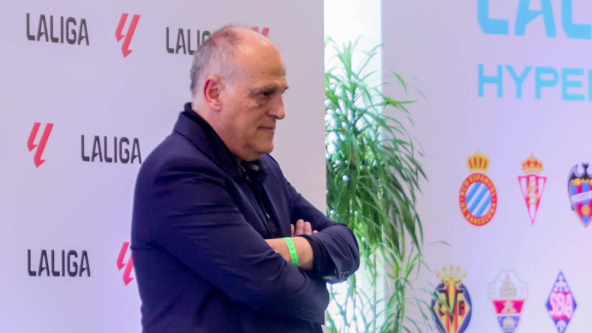 Javier Tebas, presidente de LALIGA