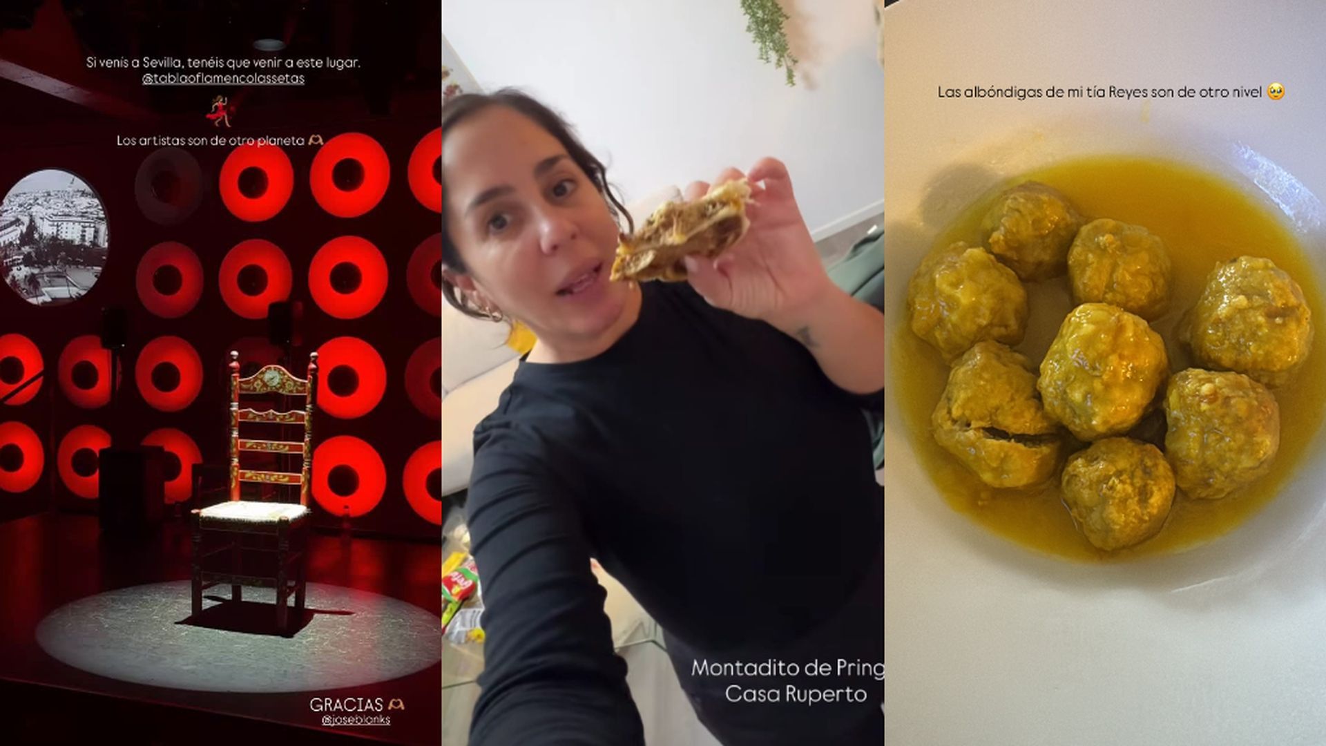 Los planes que ha realizado Anabel Pantoja en Sevilla con familia y amigos