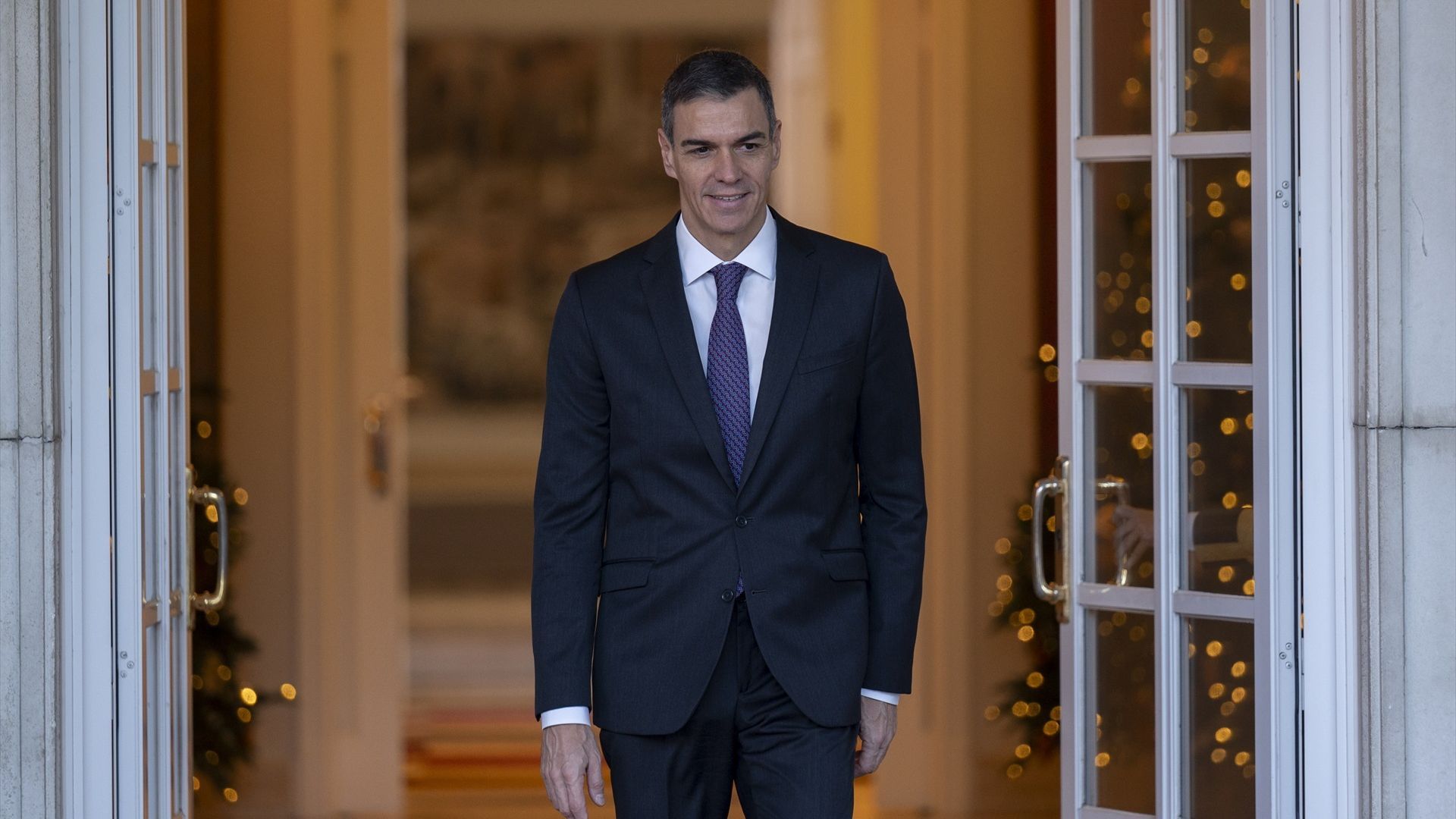 Sigue la declaración institucional de Pedro Sánchez desde Moncloa