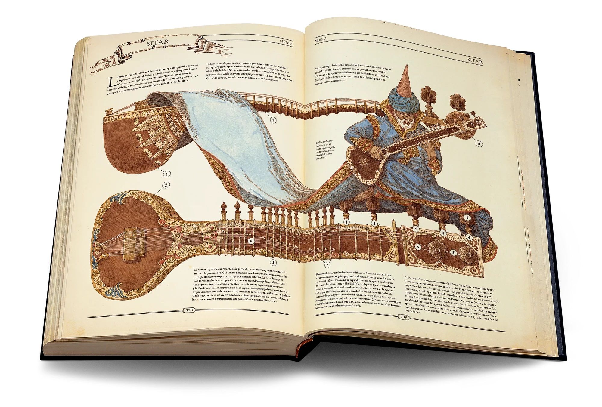 Una página de The Book