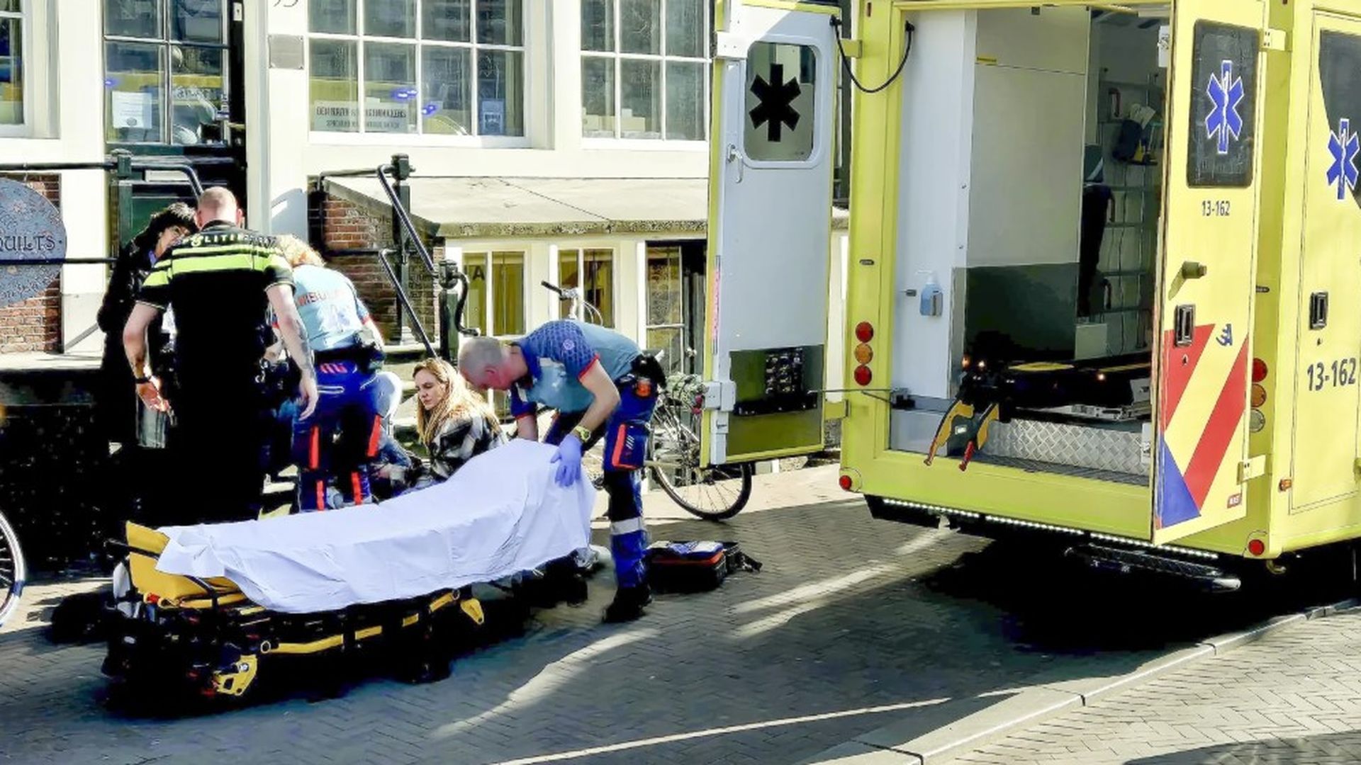 Ambulancia de Amsterdam.