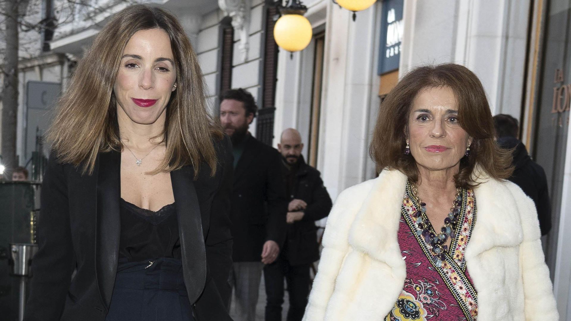 Ana Aznar Botella y su madre, Ana Botella, en una imagen de archivo