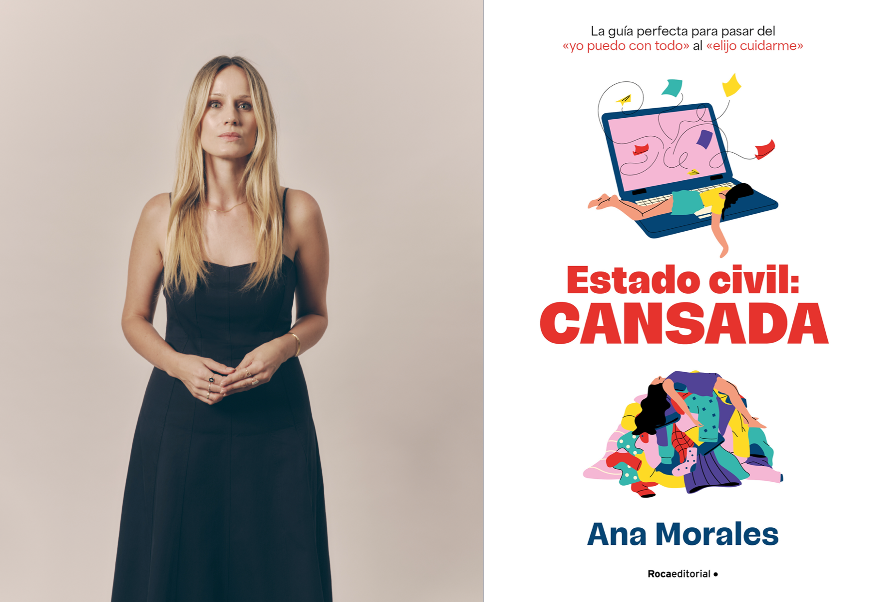 Ana Morales, autora del libro 'Estado civil: cansada'