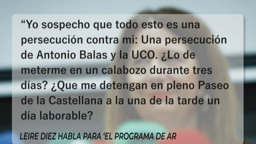 Exclusiva | Leire Díez, tras el bloqueo de sus cuentas: “Es una venganza de Antonio Balas"