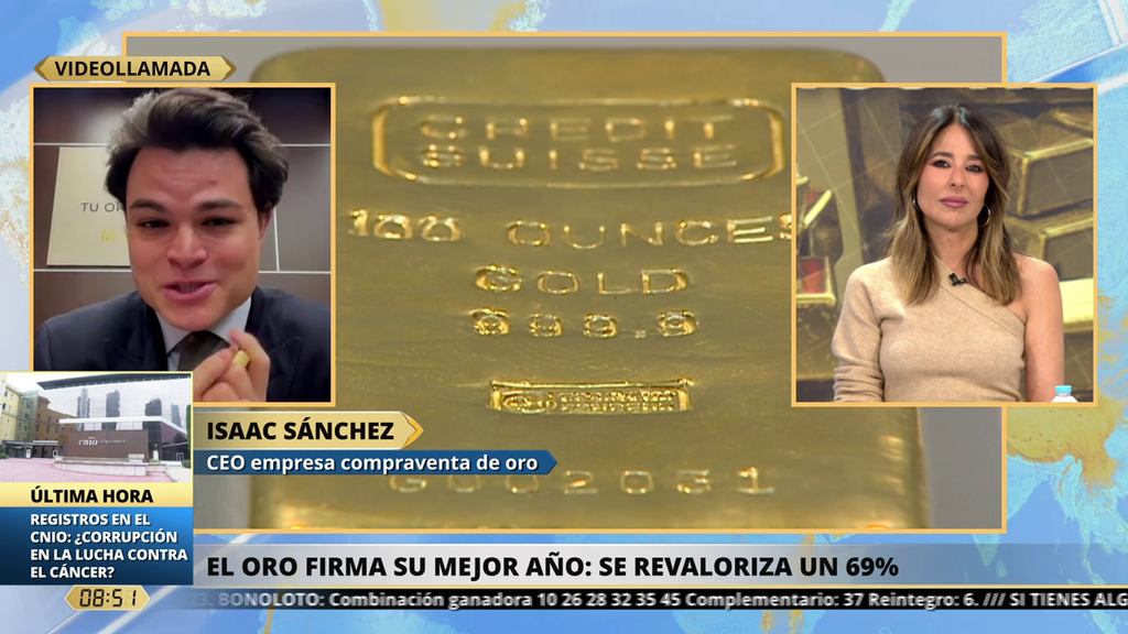 El CEO de una empresa de compraventa de oro, ante su máximo histórico: "Vendemos un lingote cada dos minutos"