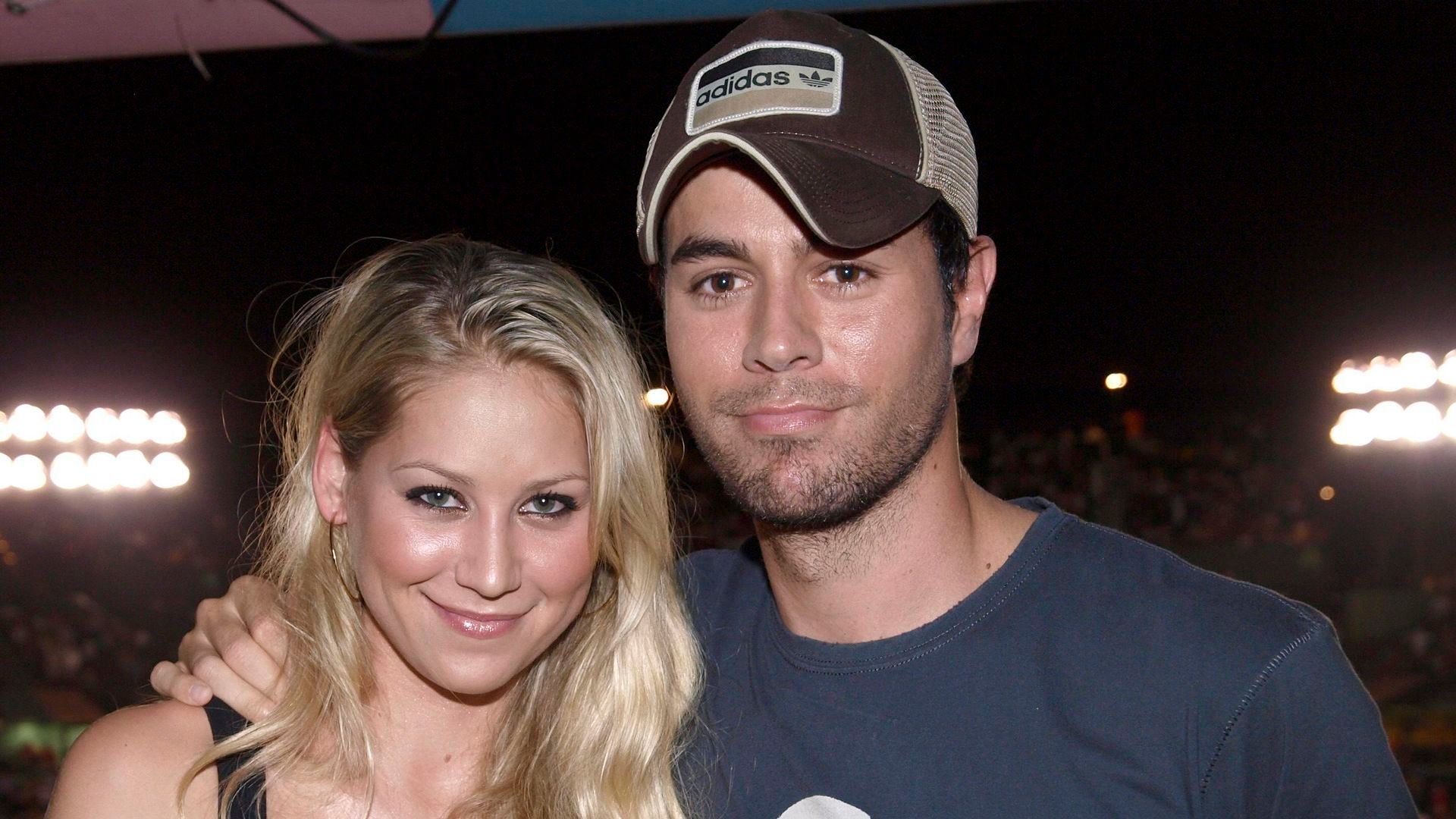 Enrique Iglesias y Anna Kournikova en una imagen de archivo