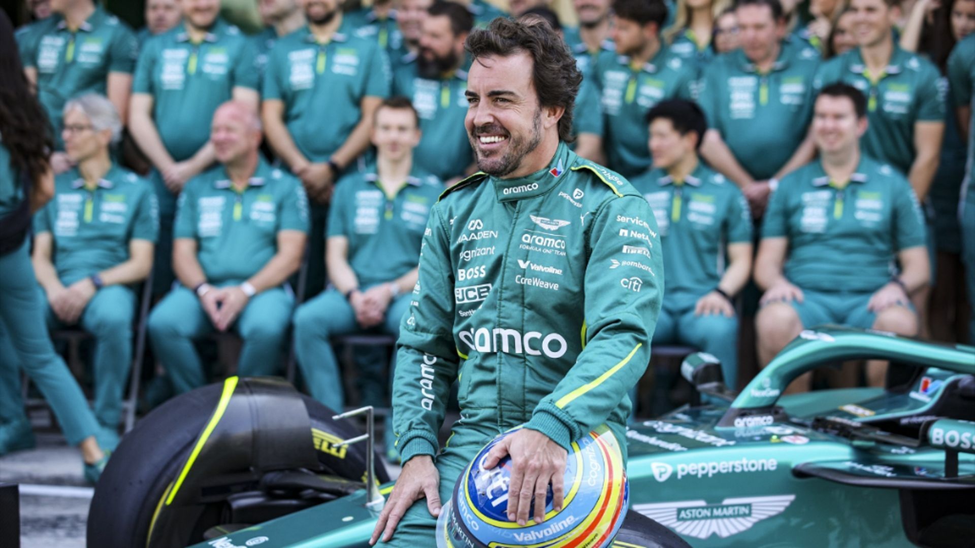 Fernando Alonso, en Abu Dhabi