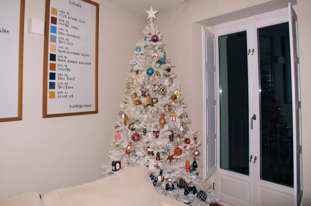 I 🤍 my white Christmas tree ❄️-2