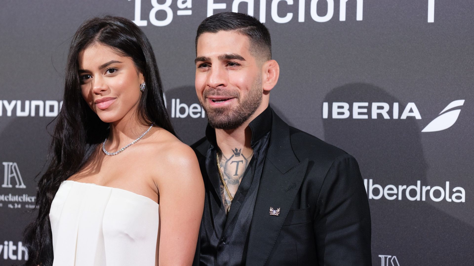 Ilia Topuria y su exmujer, Giorgina Uzcategui.