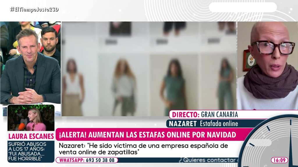 Joaquín Prat, víctima de una estafa online pide tomar precauciones en Navidades