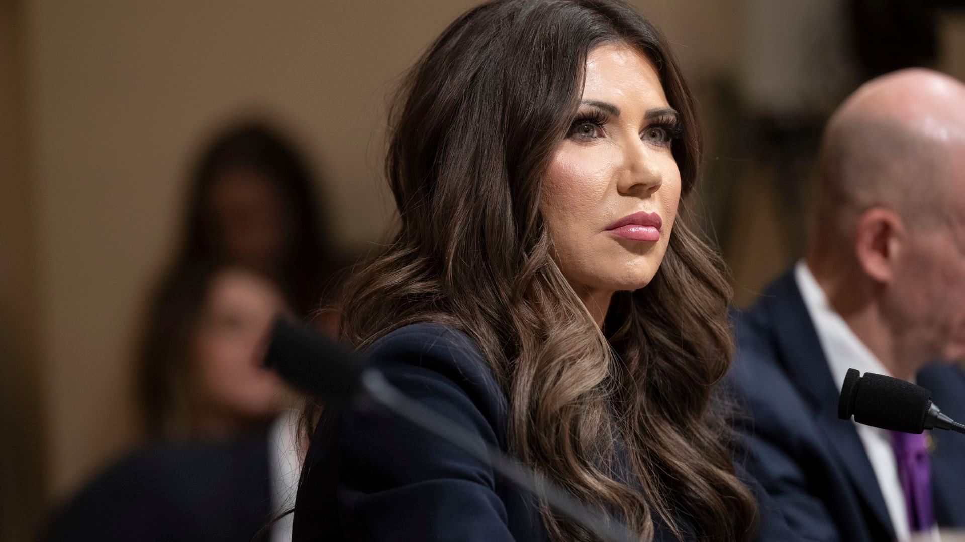 La secretaria de Seguridad Nacional de EEUU, Kristi Noem