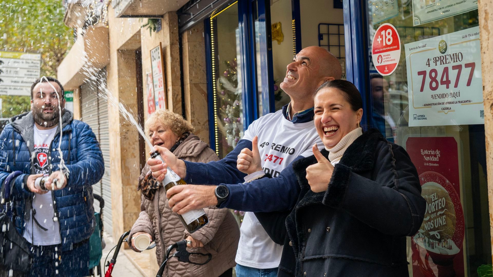 Loterías paga más de 70 millones de euros en premios de la Lotería de Navidad 2025 el mismo 22 de diciembre