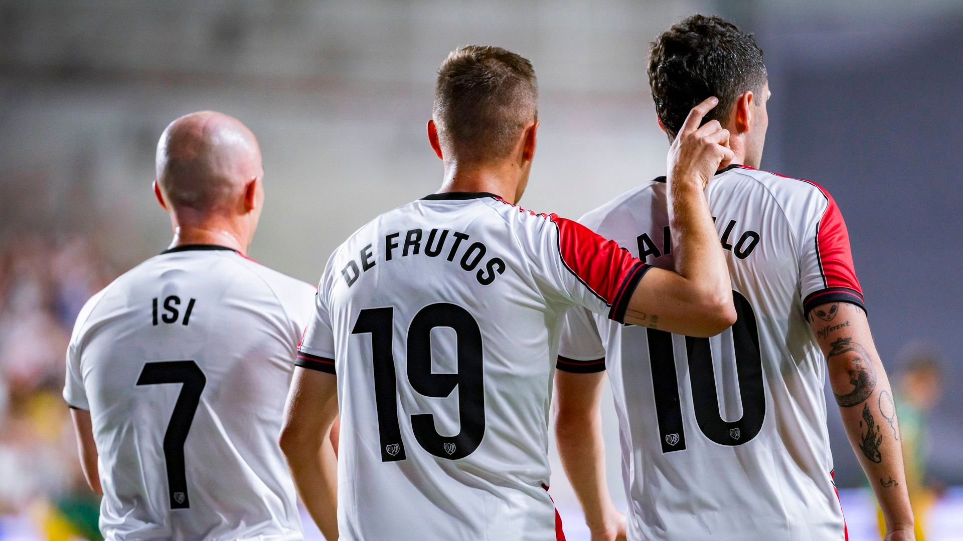 Sergio Camello, Jorge de Frutos e Isi Palazón