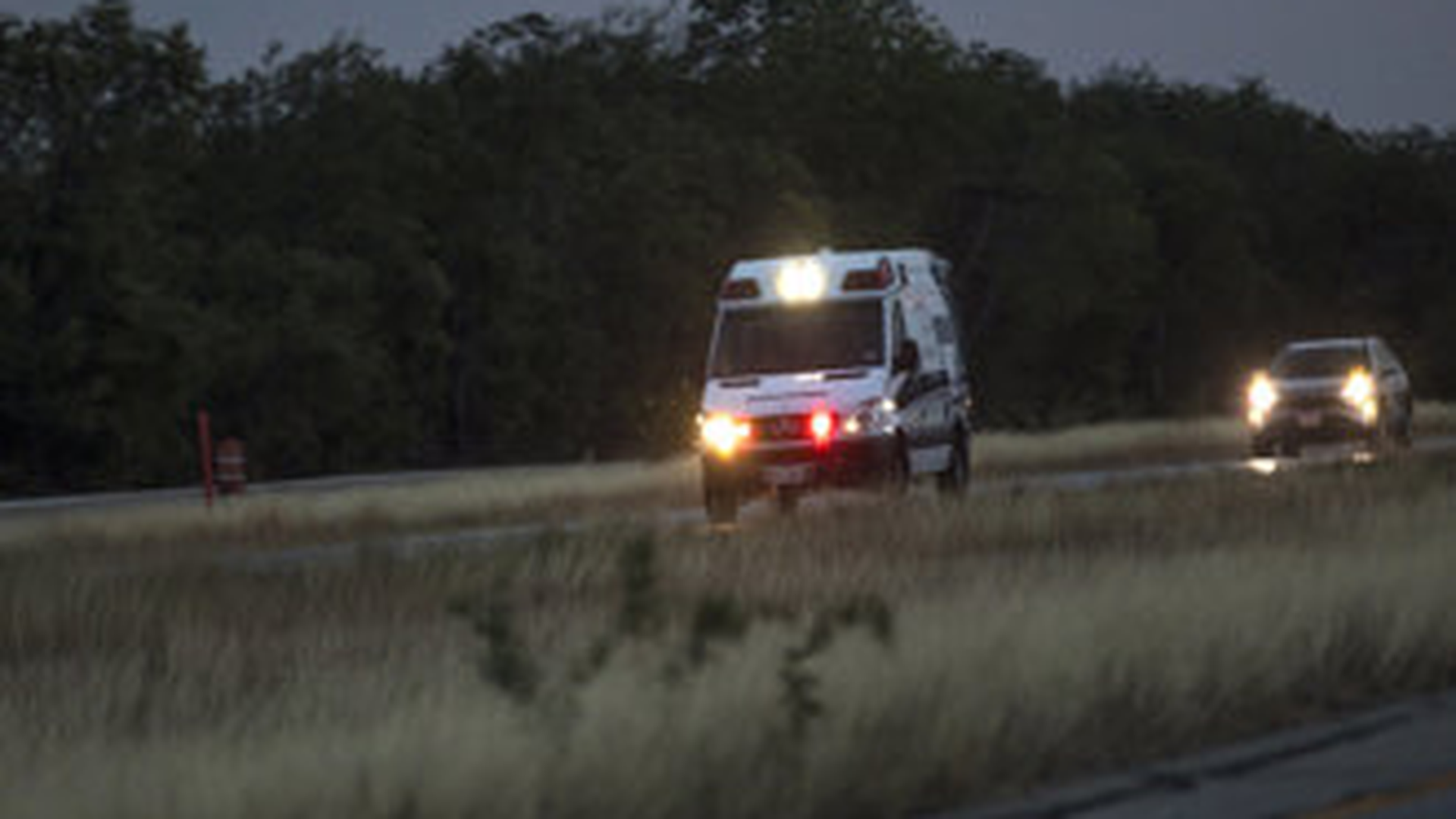 Una ambulancia en Texas