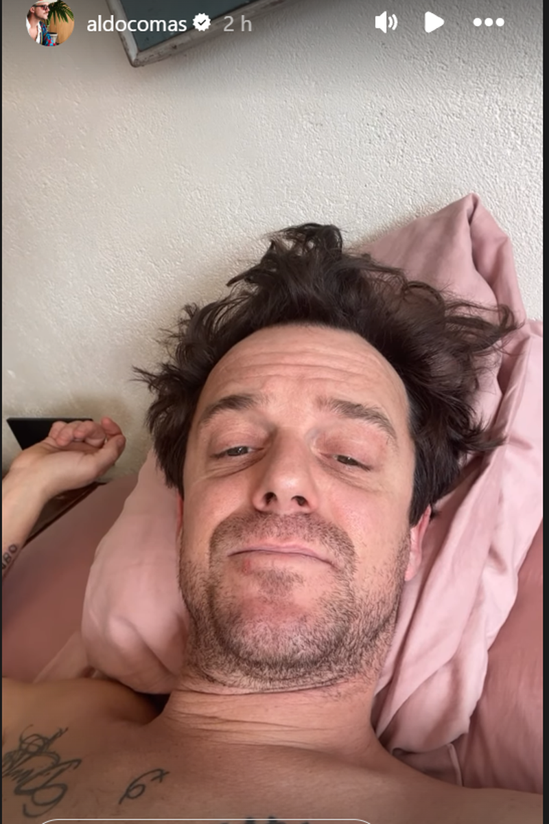 Aldo Comas cuenta qué le ha pasado