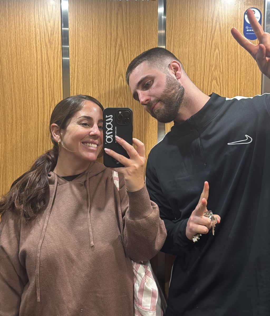 Anabel Pantoja y David Rodríguez, de camino a su cita