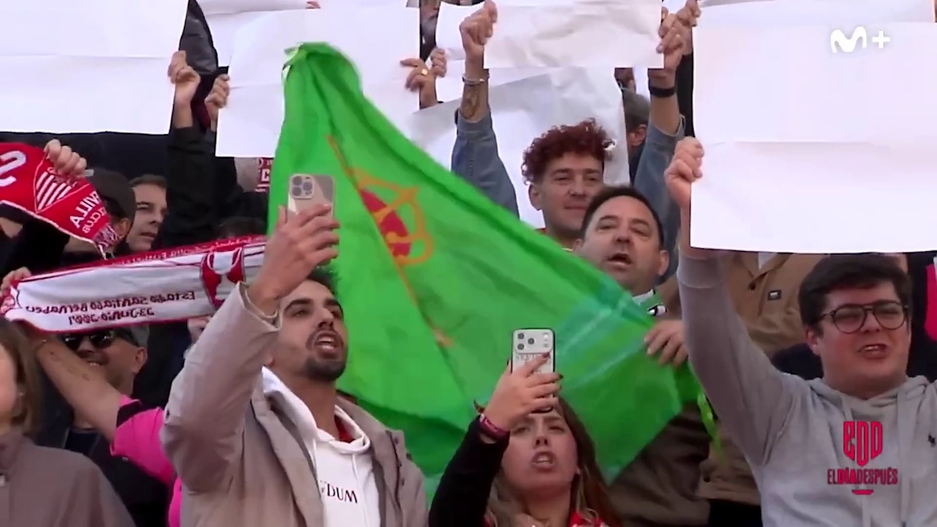 El bético infiltrado en el mosaico del Sánchez-Pizjuán en el derbi