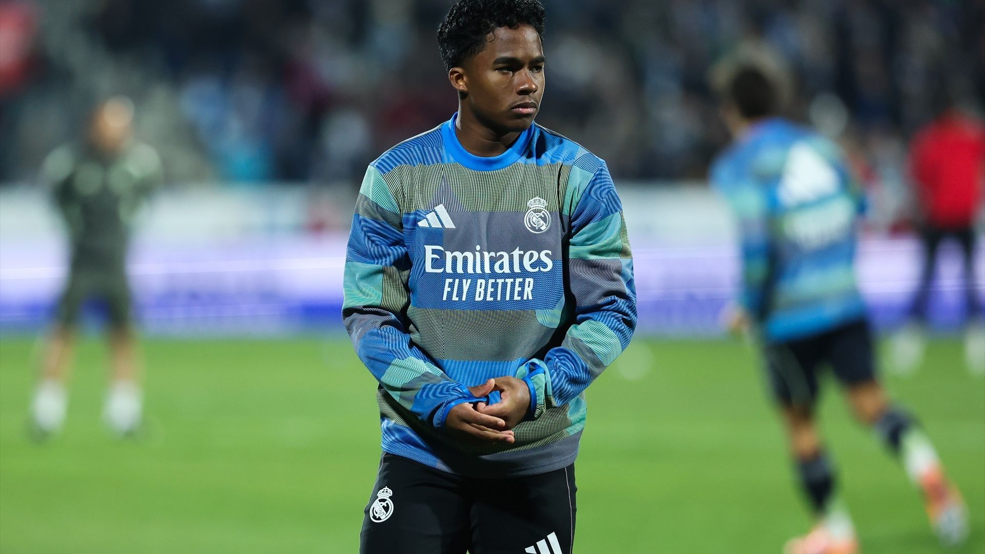 Endrick, en el partido de Copa del Real Madrid ante el Talavera