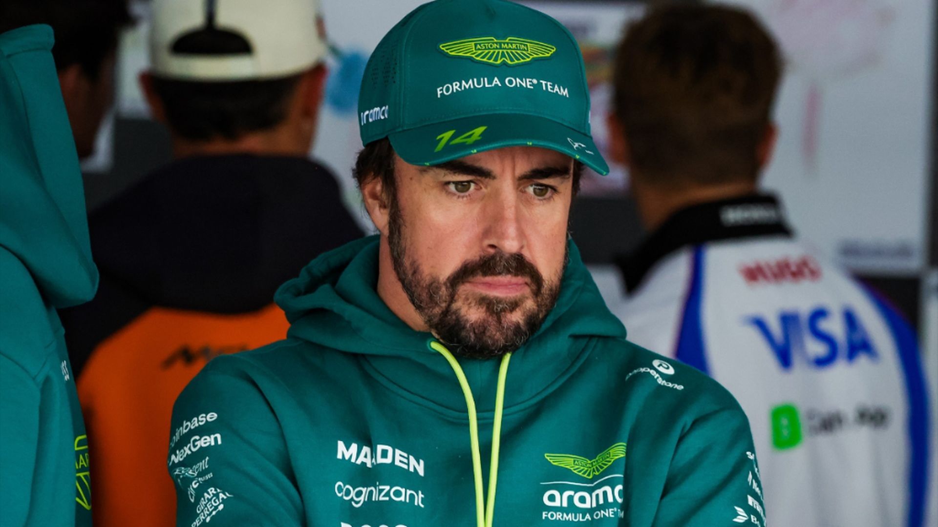 Fernando Alonso, en el GP de Brasil Fernando Alonso, en el GP de Brasil