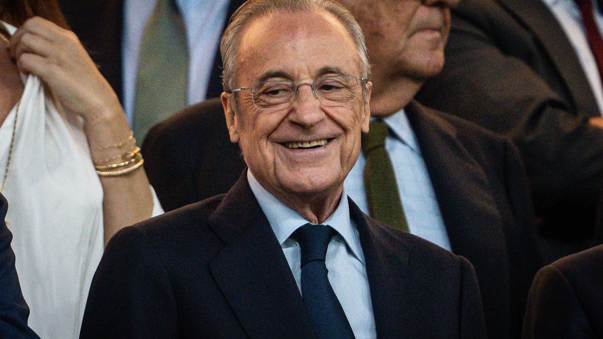 Florentino Pérez, presidente del Real Madrid
